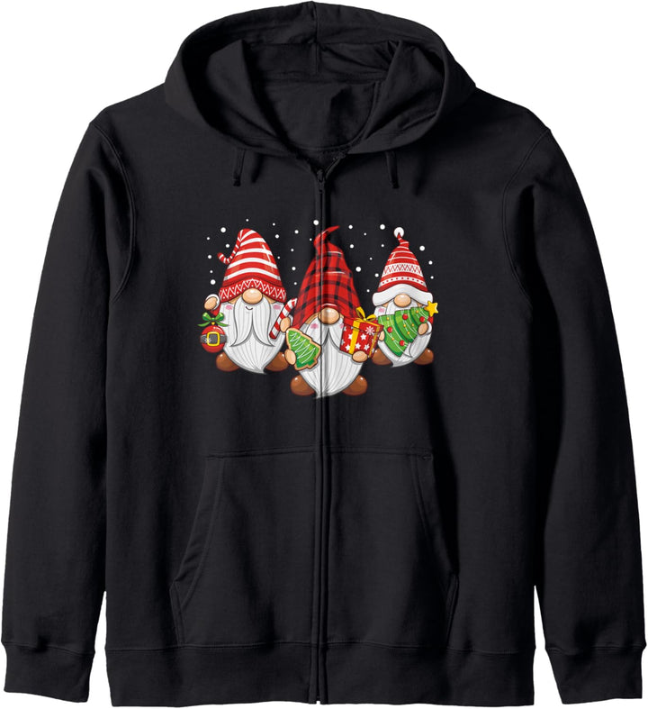 Frohe Weihnachten Wichtel Christmas Gnome Xmas Kapuzenjacke