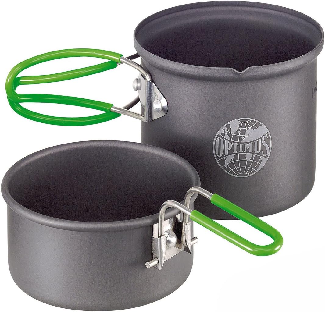 OPTIMUS Topfset Terra Solo - Töpfe für Camping, Topfset Terra Solo
