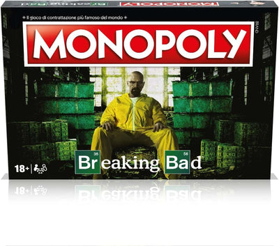 Hasbro Winning Moves — Breaking Bad, Monopoly, Brettspiel, italienische Ausgabe | Ab 18 Jahren, Spie