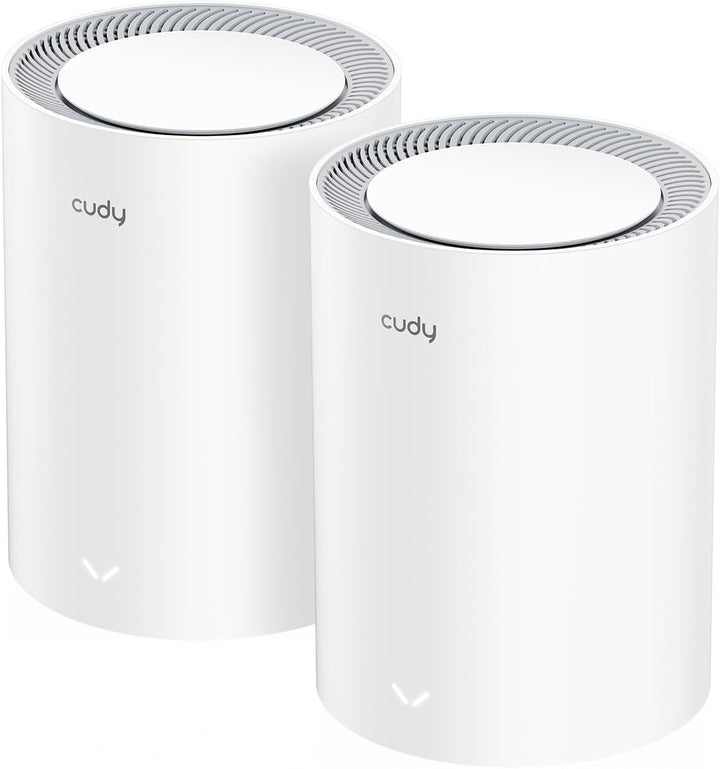 Cudy Dual Band BE3600 WiFi 7 Wi-Fi Mesh System, 3,6 Gbit/s 160 MHz, Abdeckung bis zu 4.800 m², 3 Gig