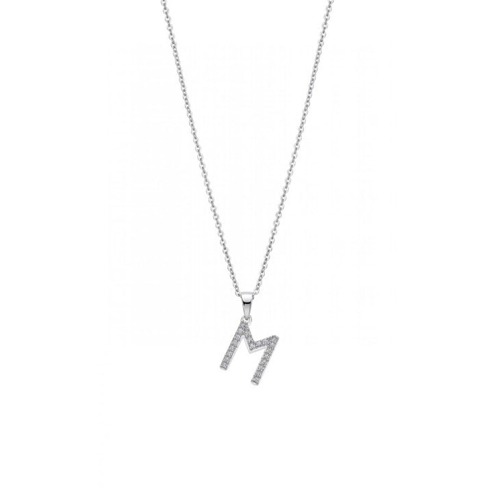 LOTUS SILVER Halskette Buchstabe M LP1958-1/M LP1958-1/M Marke, Einheitsgrösse, Metall, Kein Edelste