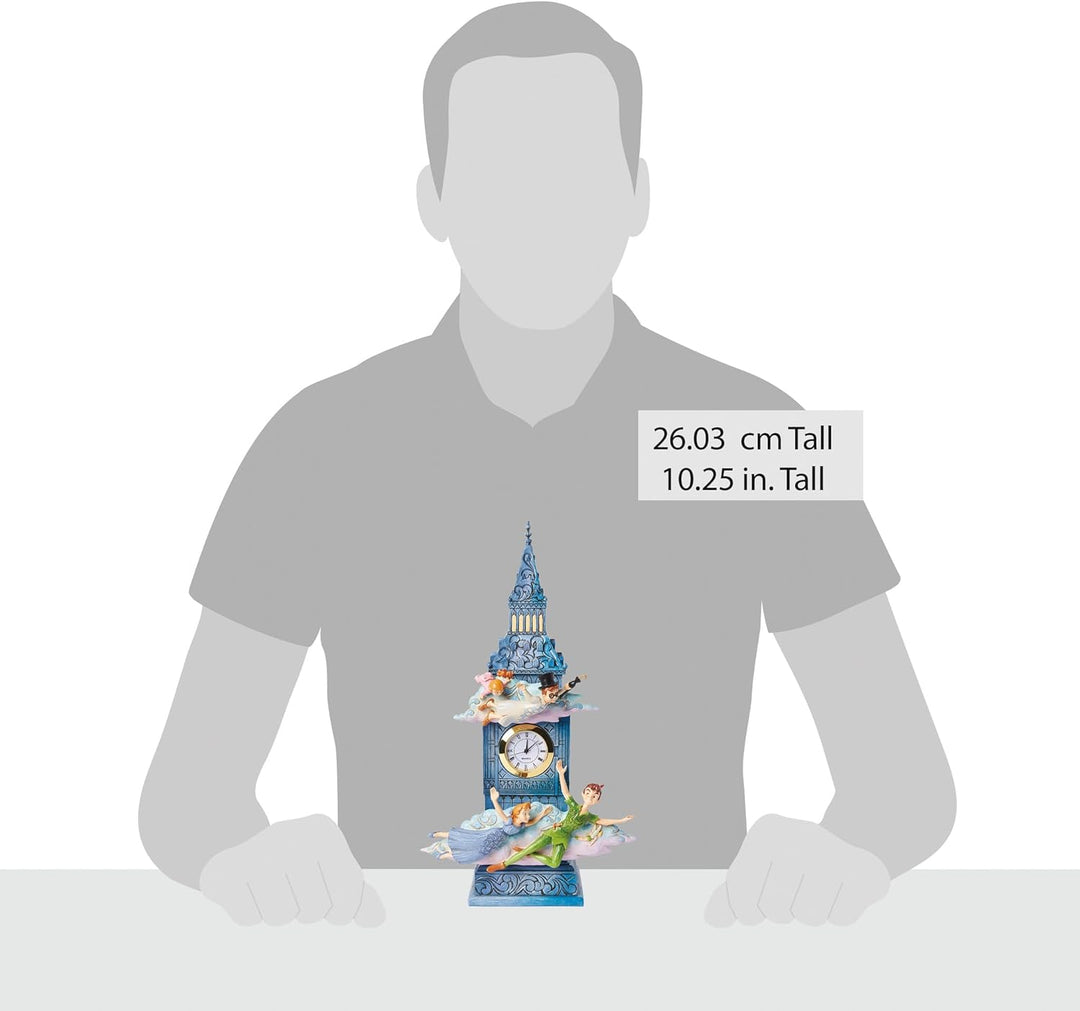 Disney Traditions Peter Pan Clock, Height 26cm