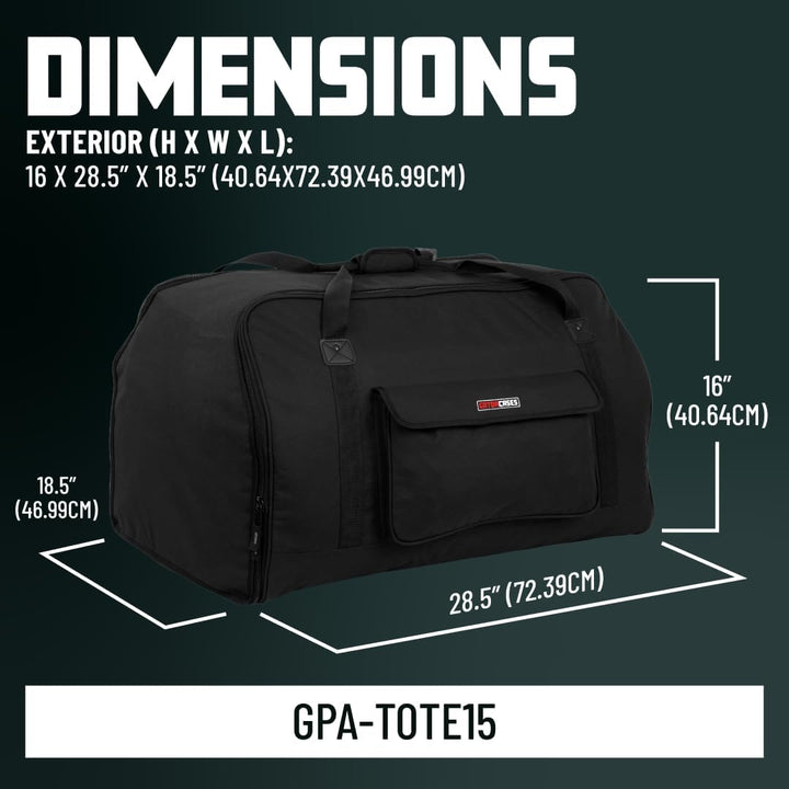GATOR-Gehäuse aus verstärktem Nylon für 15"-Lautsprecher 15 " Verstärktes Nylon, 15 " Verstärktes Ny