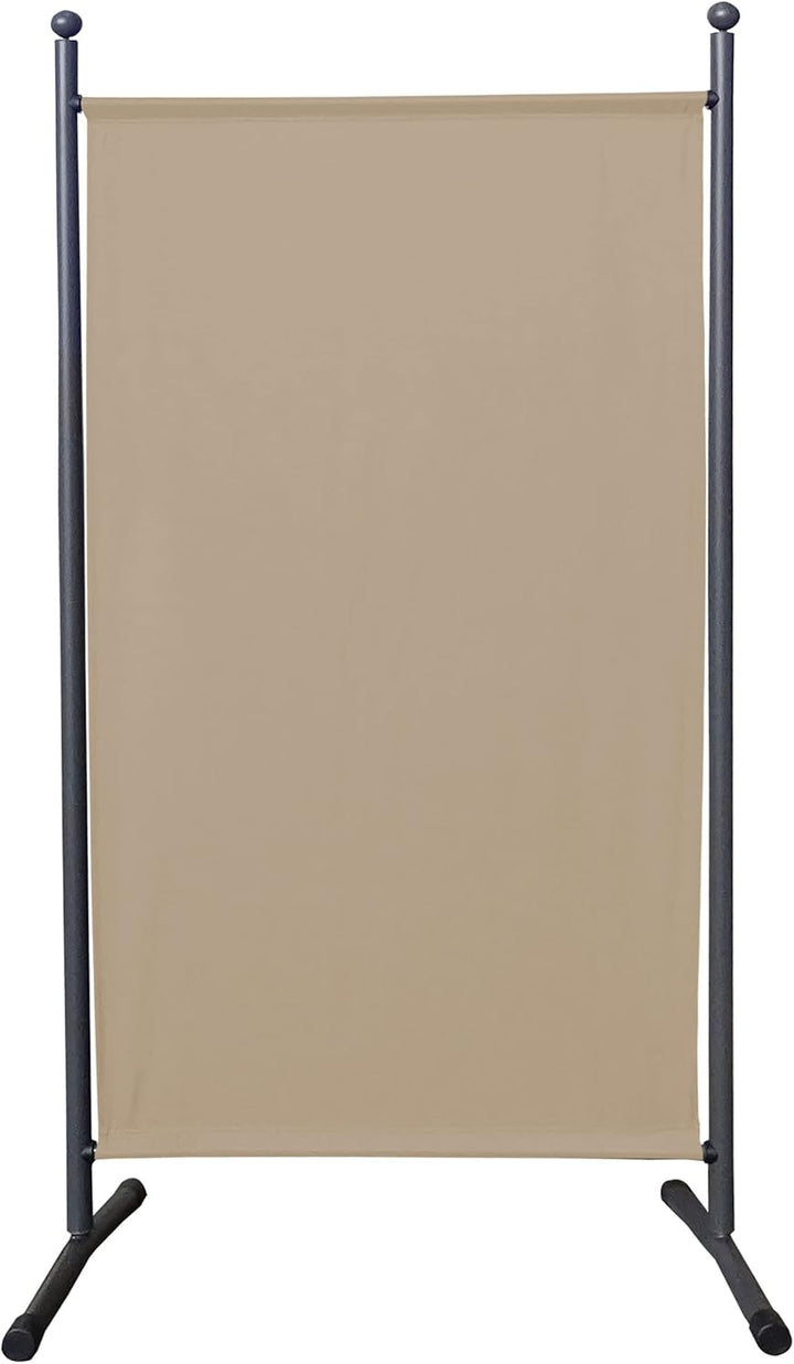QUICK STAR Paravent 180 x 78 cm Stoff Raumteiler Klein Garten Stellwand Trennwand Balkon Sichtschutz