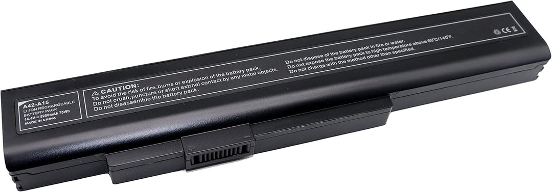 FengWings® Akku A42-A15, 14.4V 4400mAh Akku Ersetzen für Medion akoya P7818 E7220 E7222 E6222 E7219