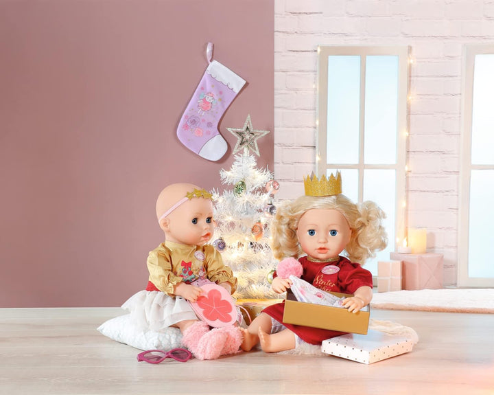 Baby Annabell Zapf Creation 709634 Adventskalender-Puppenadventskalender mit 24 Überaschungen besteh