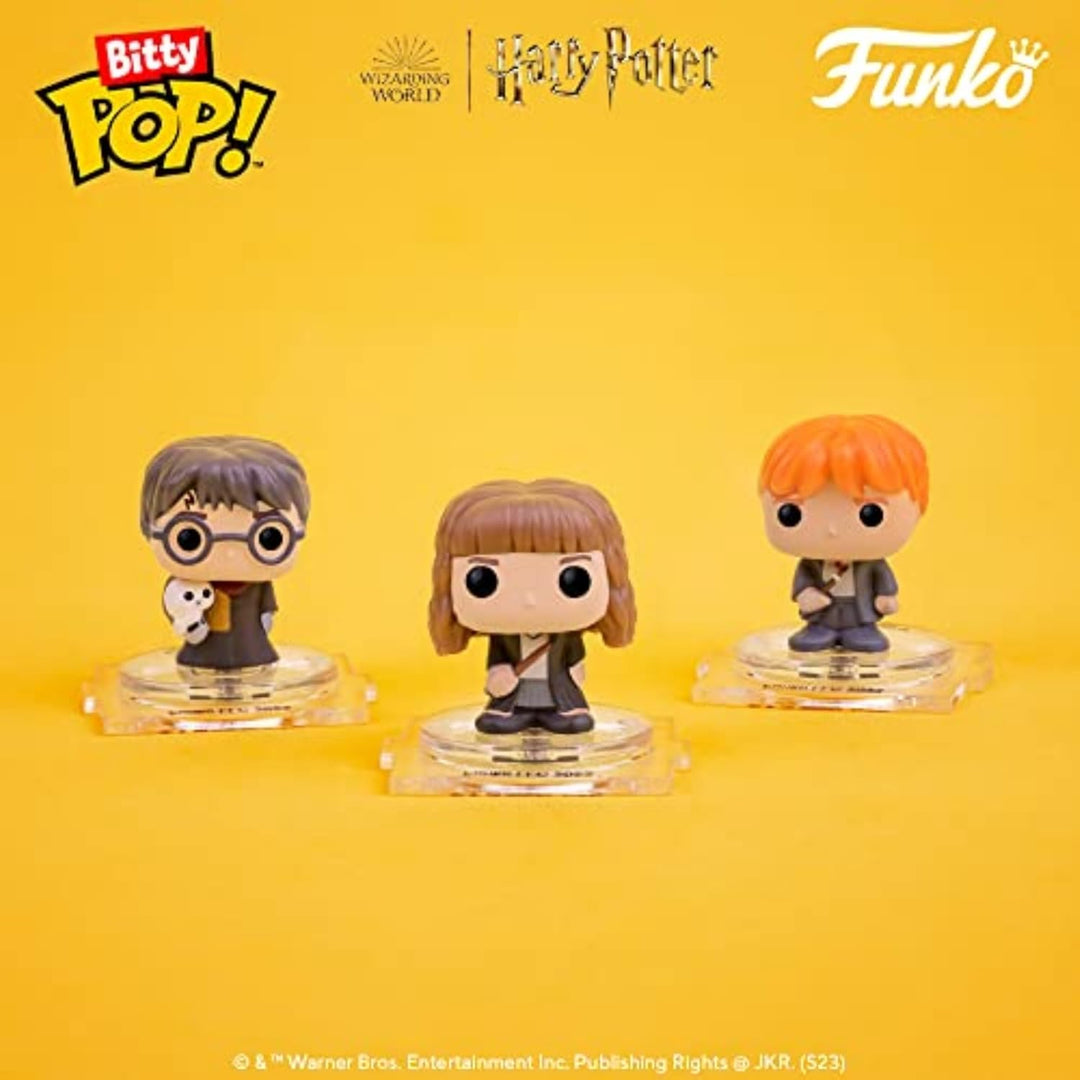 Funko Bitty Pop! Harry Potter - Hermione Granger™, Rubeus Hagrid™, Ron Weasley™ und eine Überraschun