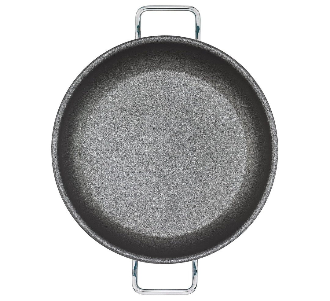 Spring Vulcano Intense Pro Servierpfanne XL | Hochrand 7cm | Ø32cm | Antihaftbeschichtet mit Schweiz