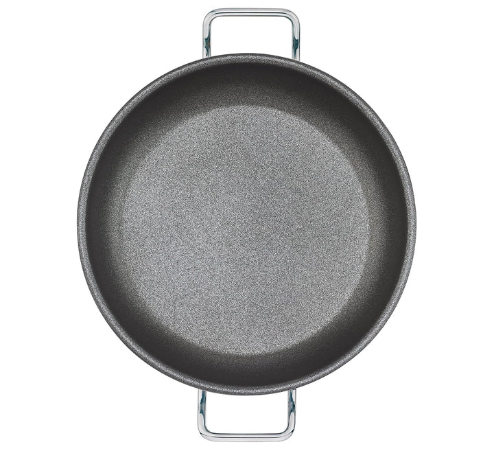 Spring Vulcano Intense Pro Servierpfanne XL | Hochrand 7cm | Ø32cm | Antihaftbeschichtet mit Schweiz