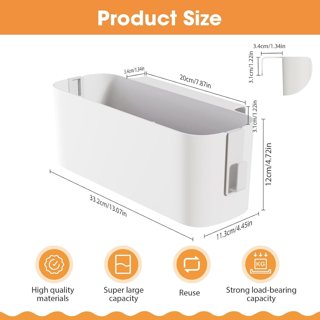 2 Stück Bett Organizer Zum Einhängen, Hängebett Organizer Aufbewahrungskorb, Nachttisch Bett Bettabl