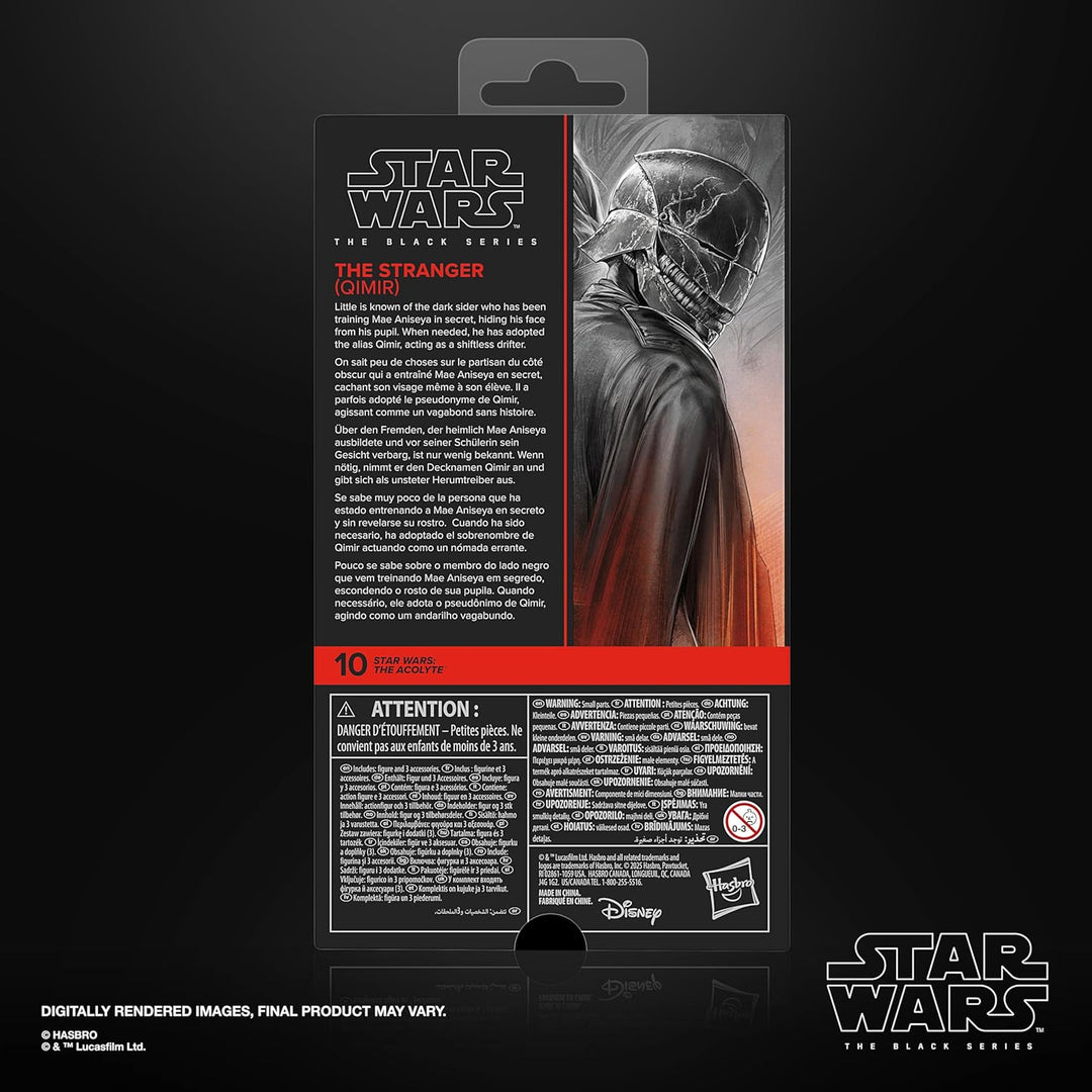 Star Wars The Black Series Der Fremde (Qimir) The AcolytePremium Action-Figur zum Sammeln (15 cm)