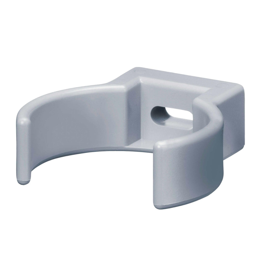 INEFA Rohrschelle Clip, PVC-U DN 50, 25 Stück Grau Fallrohrschelle, Dachrinnenzubehör, einfache Mont