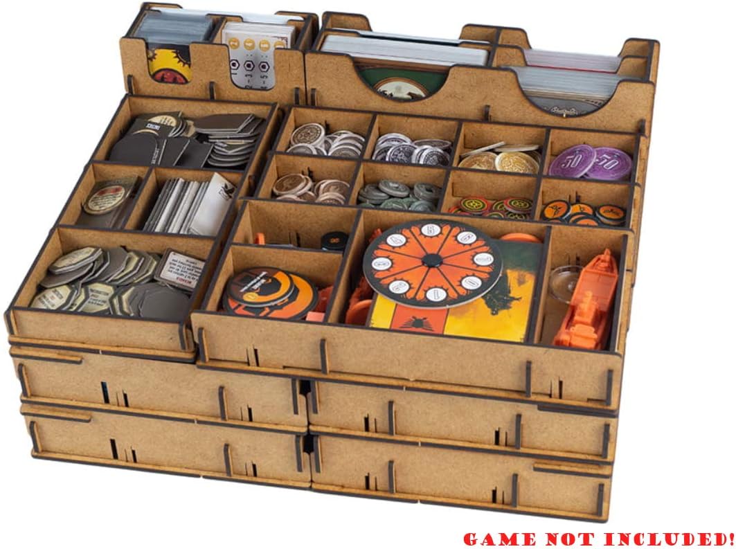 docsmagic.de Organizer Insert for Scythe Legendary Box - Einsatz, Scythe Legendary