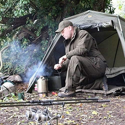 Kelly Kettle Camp Stove Stainless Steel - Boils Water Within Minutes, Uses Natural Fuel, and Enables