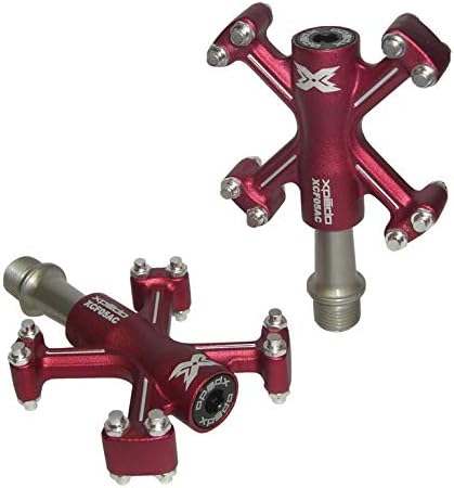Xpedo Traverse 5 // Plattform-Pedal rot, rot