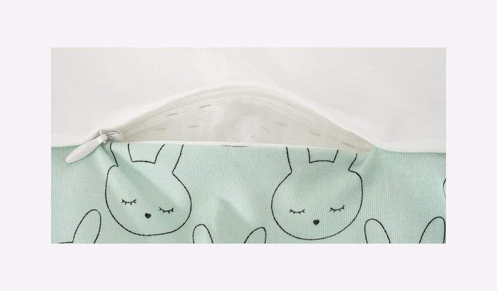 Träumeland S0102307 Aussenschlafsack LIEBMICH Kuschelhase 80/86, mehrfarbig