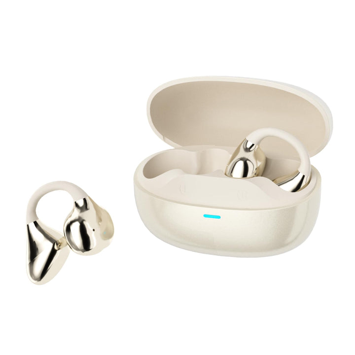 Open-Ear-Kopfhörer I5, Kabellose Bluetooth 6.0 Clip-On-Ohrhörer mit ENC, IPX5 wasserdicht, 36 Std. L