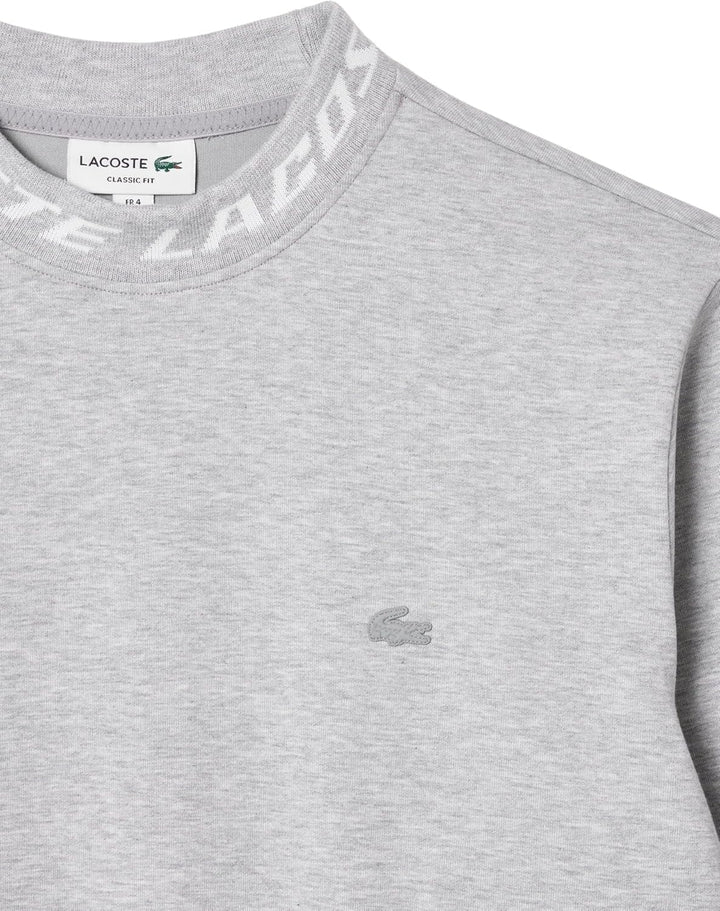 Lacoste Herren Sweatshirts, Chinesisches Silber.