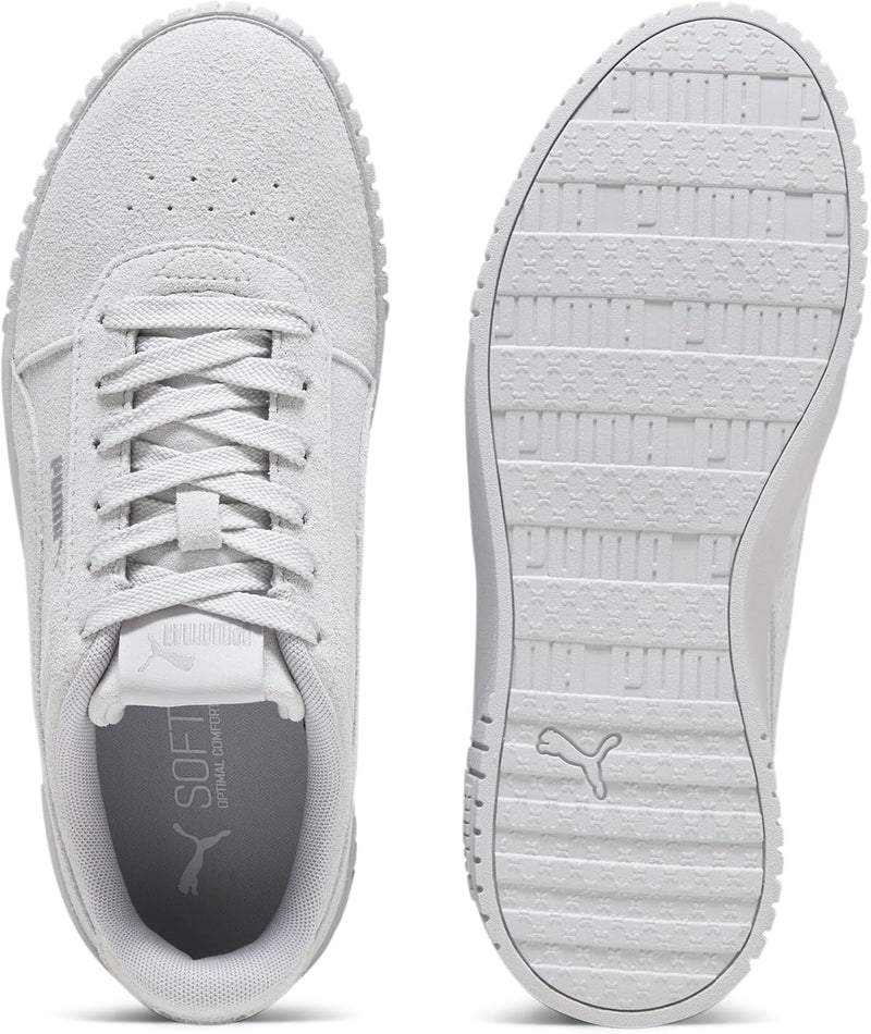 PUMA Damen Carina 2.0 Sd Sneaker 39 EU Aschgrau, 39 EU Aschgrau