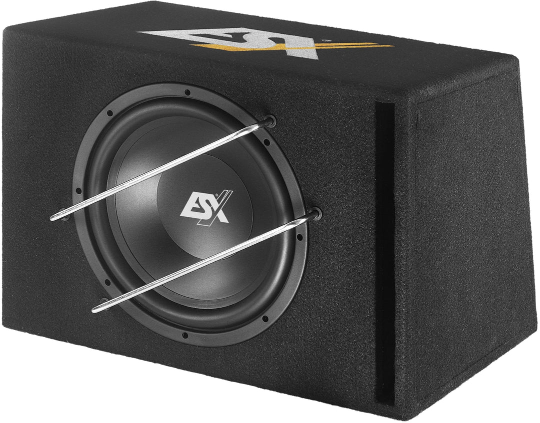ESX HXB12R - 30 cm (12“) Bassreflex-Box aus massivem MDF | 140 bis 141 dB Schalldruck möglich (im Fa