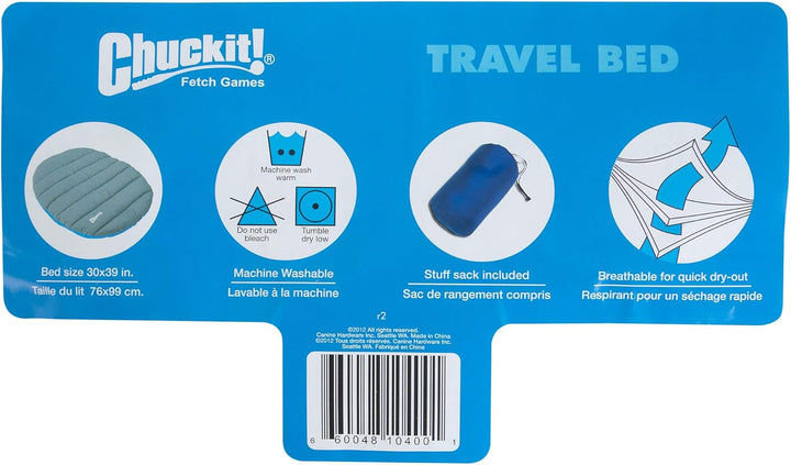 Chuckit! CH10400 Travel Bed One Size (Up to 25 lb), One Size (Up to 25 lb)