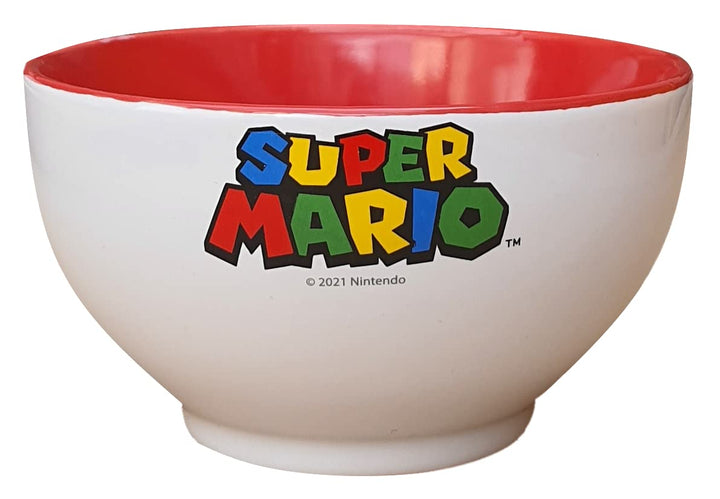 Grosse Tasse Super Mario Frühstücksschale aus Keramik 500 ml - STSM386