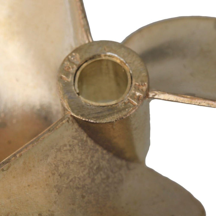 BQLZR 437 RC Boot Kupfer Propeller DREI Blätter Loch 4MM Durchmesser 37MM