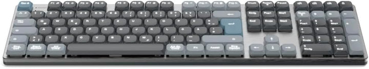Hama mechanische Tastatur kabellos (Multi-Device 1x Funk, 2X Bluetooth für PC, Laptop, Tablet, Gamin