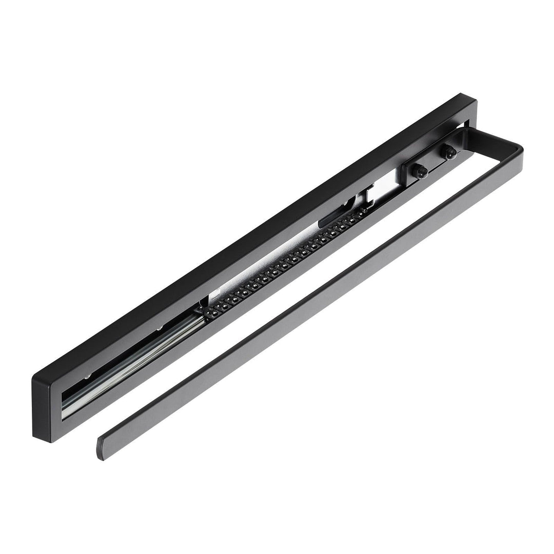 SOTECH Handtuchauszug STYLE 1-armig schwarz 415 mm Auszugsweg 300 mm Handtuchhalter für Seiten- und
