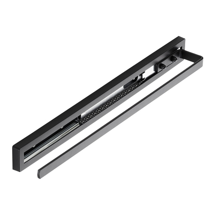 SOTECH Handtuchauszug STYLE 1-armig schwarz 415 mm Auszugsweg 300 mm Handtuchhalter für Seiten- und