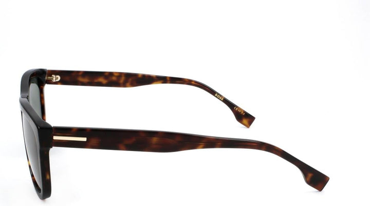 BOSS HUGO 1439/S Brille, Havana, 58 für Herren, Havana