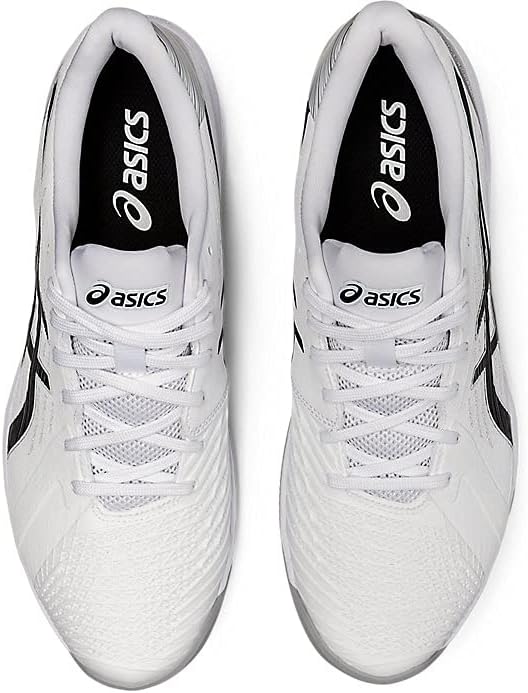 ASICS Herren Solution Swift FfSneaker 39.5 EU Weiss Schwarz, 39.5 EU Weiss Schwarz
