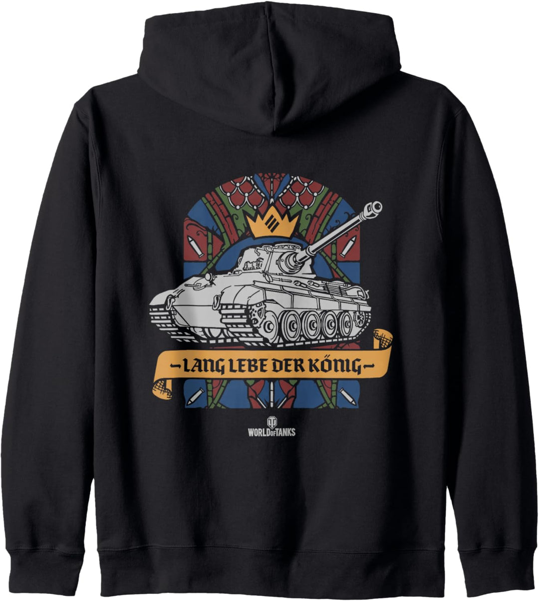World of Tanks "Lang lebe der König" Kapuzenjacke