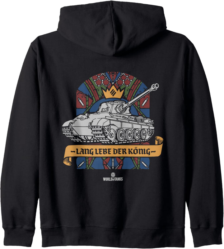 World of Tanks "Lang lebe der König" Kapuzenjacke