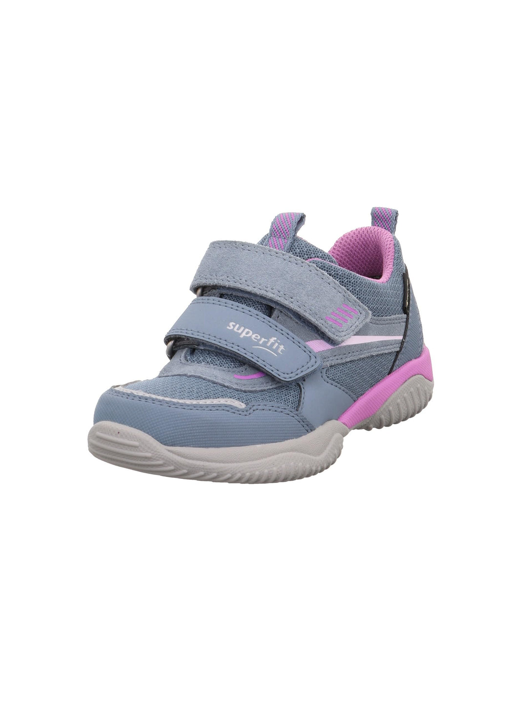 Superfit Mädchen Storm Sneaker 26 EU Blau Lila 8020, 26 EU Blau Lila 8020