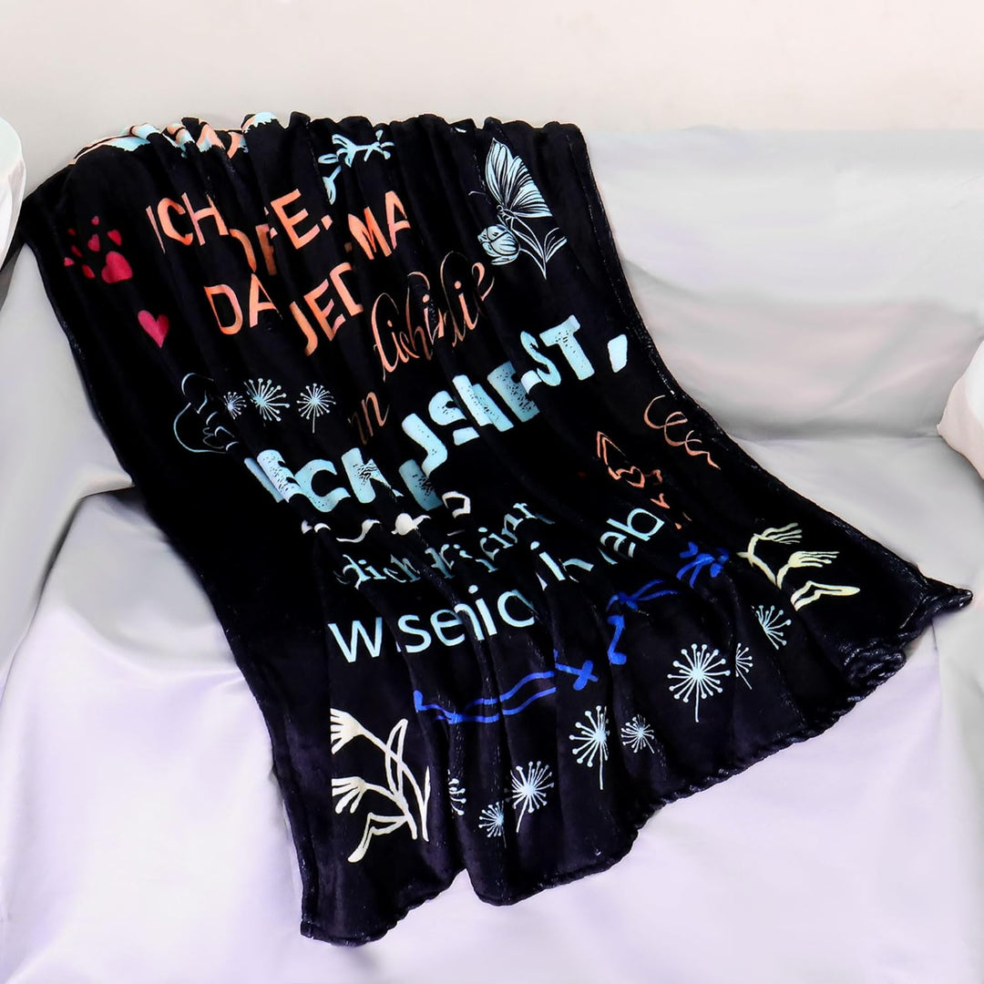 Original Geschenk für Valentinstag Schatz Ich Hoffe Dass Jedes Mal Wenn Du Dich In Diese Decke Kusch