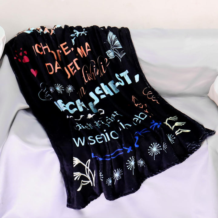 Original Geschenk Lieber Papa Ich Hoffe Dass Jedes Mal Wenn Du Dich In Diese Decke Kuschelst Sie Dic