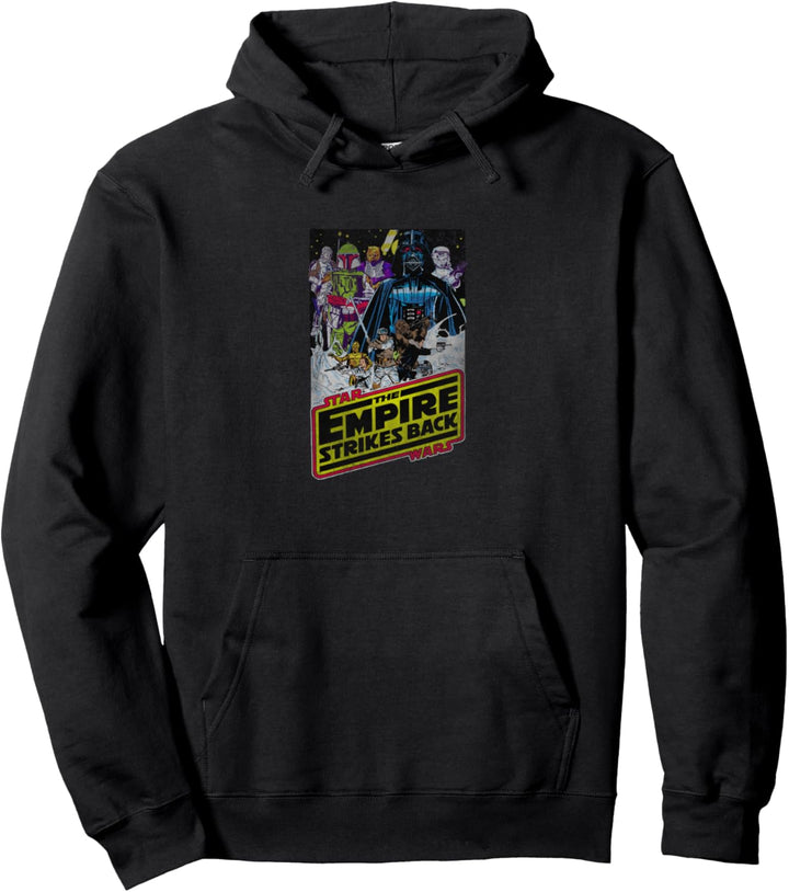 Star Wars Empire Strikes Back Villain Poster Pullover Hoodie