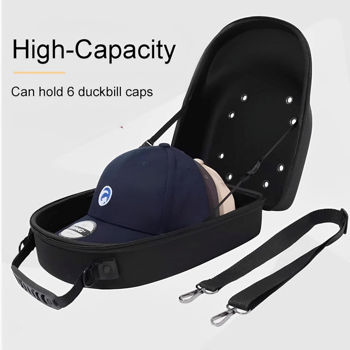 XSQD Baseball Cap Aufbewahrungs Box, Kann 6 Baseballkappen, Atmungsaktive und Verschleissfeste Hutbo