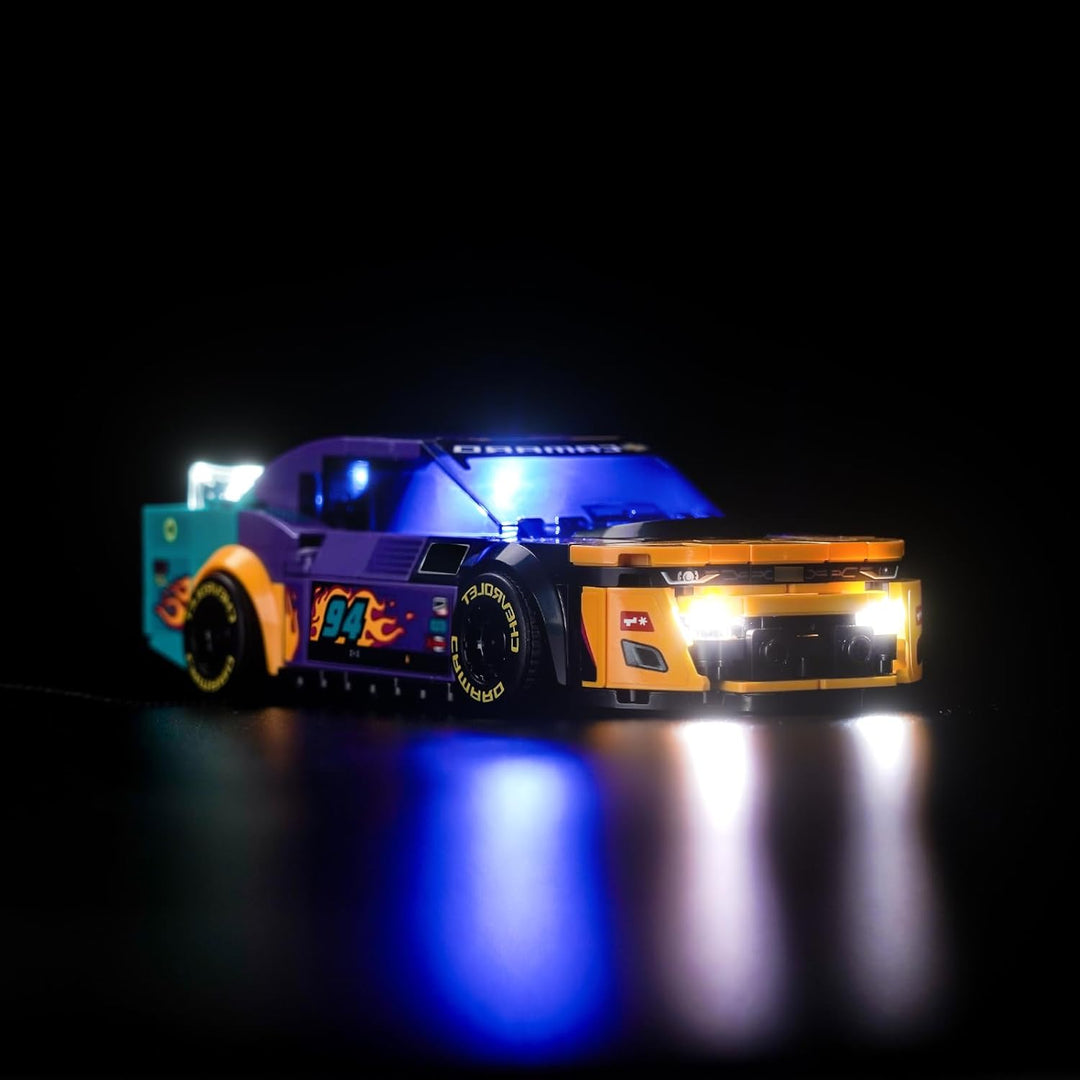 Led Licht Set für Lego NASCAR Next Gen Chevrolet Camaro ZL1 (Kein Lego), Dekorationsbeleuchtungsset