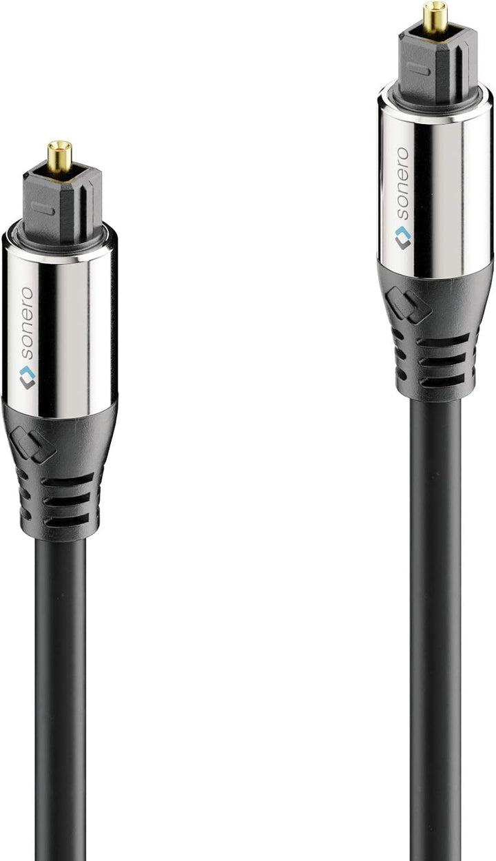 Sonero Optisches Audio Kabel 20,0m Gerade Stecker 20,0m, Gerade Stecker 20,0m