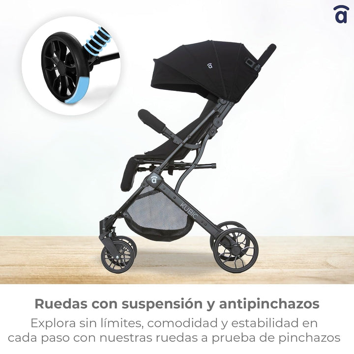 Kinderwagen KUBIC 2 schwarz