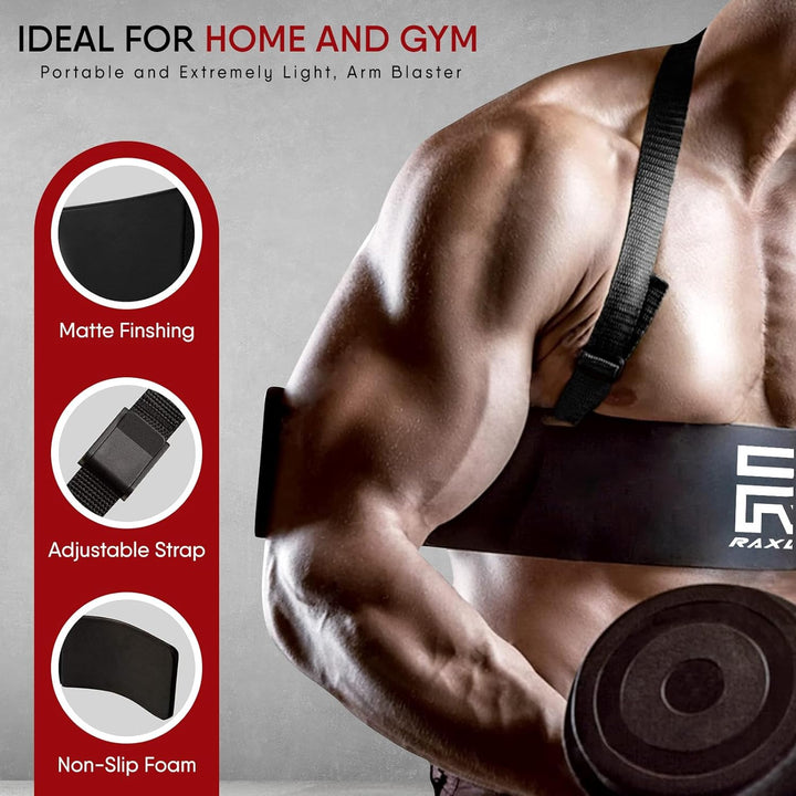 Arm Blaster, Bizep-Blaster, Arm- und Bizeps-Isolatoren, Gewichtheben, Bizep-Isolator-Trainer, Fitnes