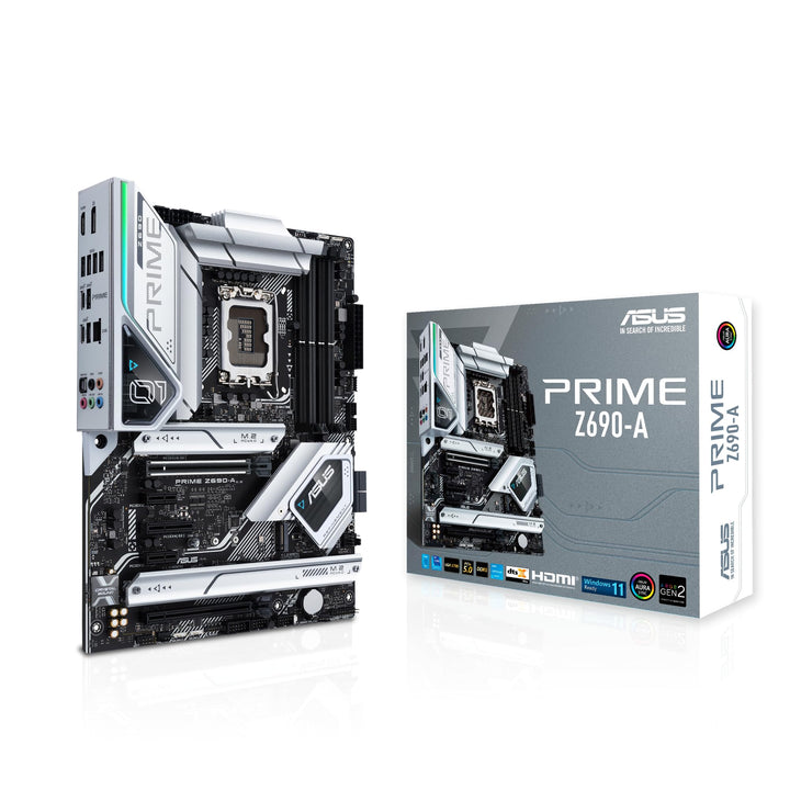 ASUS Prime Z690-A Gaming Mainboard Sockel Intel LGA 1700 (Intel Z690, ATX, PCIe 5.0, 4x M.2, DDR5-Sp