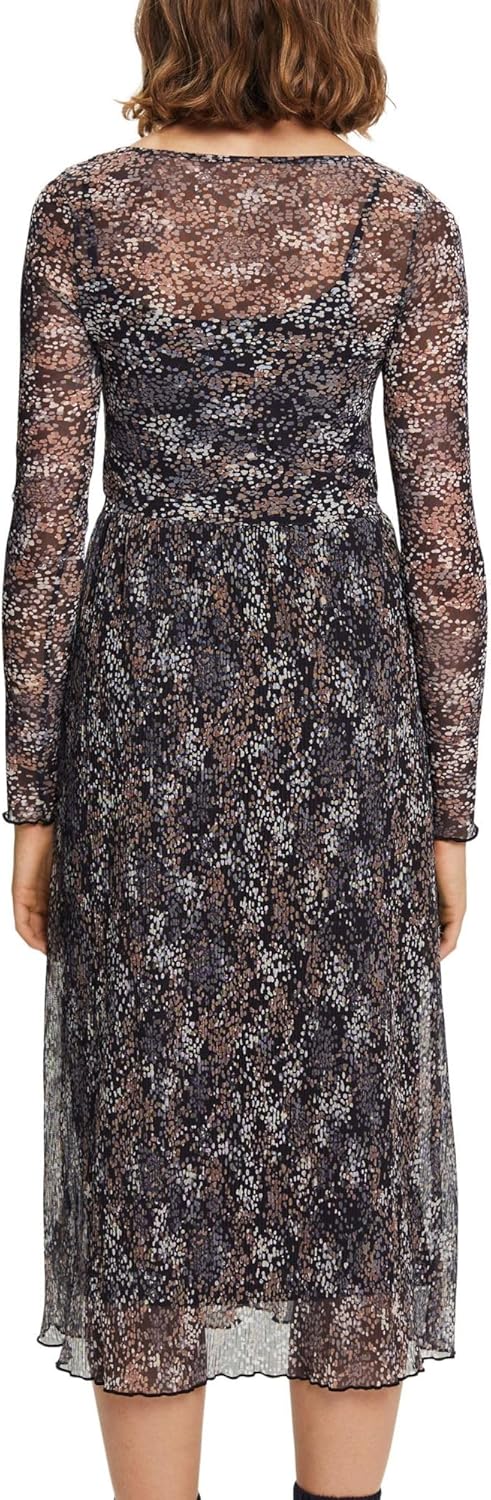 ESPRIT Damen Kleid, 002/Black 2