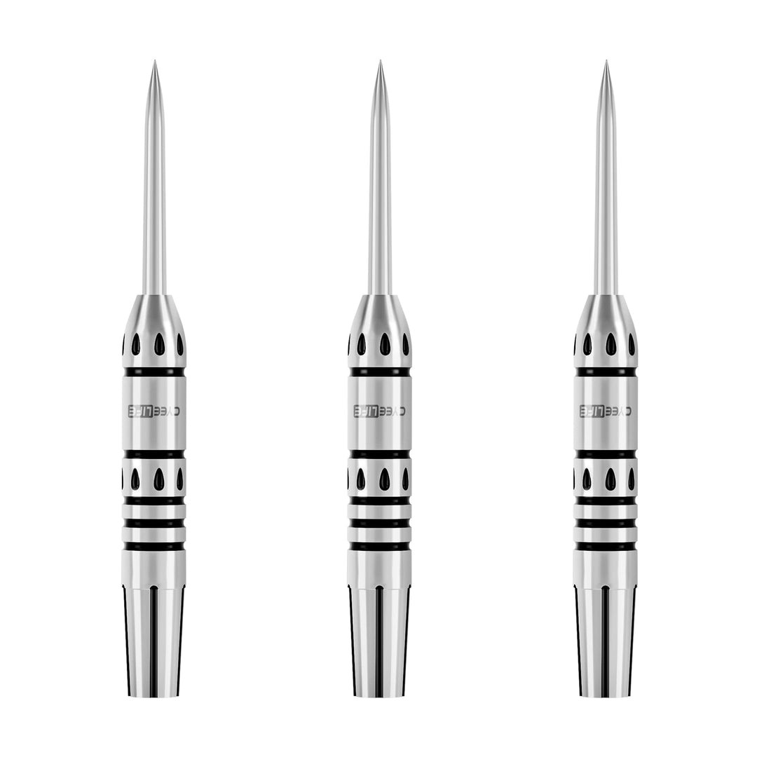 CyeeLife 21/22/23/24/26/28/30g Tungsten Steel Dart Barrels 90%,Schwarz/Silber/Blau,Erhältlich in Meh