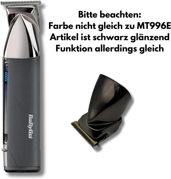 Messerkopf kompatibel mit BaByliss MT991E Regolabarba Multitrimmer MT996E Super-X Metal Ersatzmesser