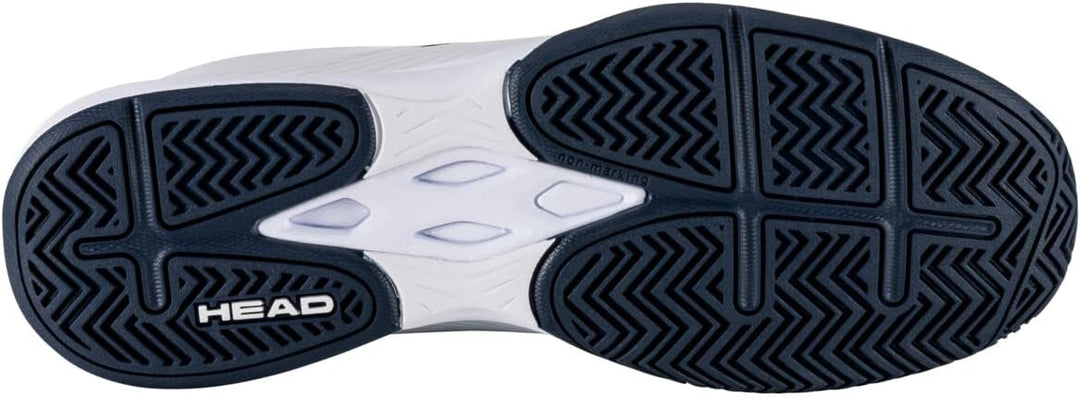 HEAD Herren Revolt Court MenTennisschuh 46 EU Weiss Blueberry, 46 EU Wei&#xDF; Blueberry