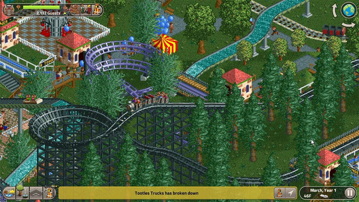 RollerCoaster Tycoon Classic - Switch