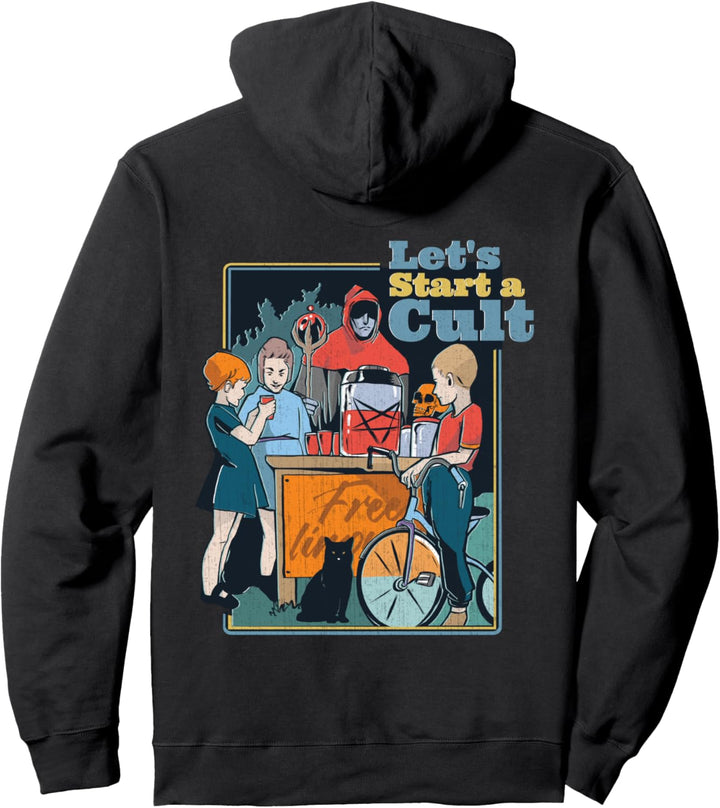 Let's Start A Cult Lustiges Vintage-Kinderspiel Dämonen Geschenk Pullover Hoodie